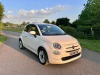 Used Fiat 500 Pop Star 69 HP (50 kW) 2016 White Hatchback
