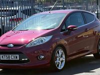 Used Ford Fiesta Titanium 2008 Red Hatchback