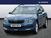 Used Skoda Kamiq SE 115 HP (84 kW) 2020 Blue SUV