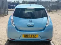 Used Nissan Leaf Tekna 80 kW (109 HP) 2016 Blue Hatchback