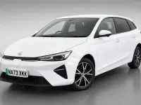 Used MG MG5 EV Trophy 114 kW (156 HP) 2022 White Estate
