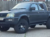 Used Mitsubishi L200 134 HP (98 kW) 2004 Black Pickup