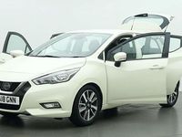 Usado Nissan Micra Acenta 71 HP (52 kW) 2018 Branco Citadino