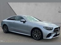 Used Mercedes E300 AMG Line Premium 254 HP (186 kW) 2022 Silver Coupe