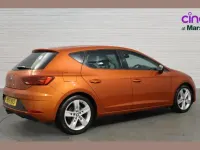 Used Seat Leon FR 150 HP (110 kW) 2019 Orange Hatchback