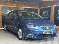 Used Seat Leon SE 110 HP (80 kW) 2015 Blue Hatchback