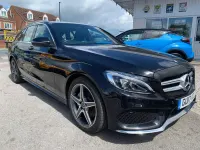Used Mercedes C220 AMG Line Premium 2017 Black Estate