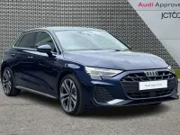 Begagnad Audi A3 S-Line 113 HK (83 kW) 2026 Blå Halvkombi