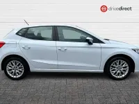 Used Seat Ibiza SE Technology 95 HP (69 kW) 2021 White Hatchback
