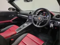 Used Porsche Boxster 296 HP (217 kW) 2017 Black Cabriolet