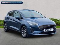 Used Ford Fiesta Titanium 125 HP (91 kW) 2023 Blue Hatchback