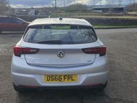 Used Vauxhall Astra SRi 136 HP (100 kW) 2016 Silver Hatchback