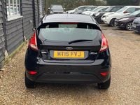 Used Ford Fiesta Zetec 2015 Black Hatchback