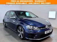 Used VW Golf VII R 295 HP (216 kW) 2017 Blue Hatchback