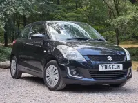 Used Suzuki Swift 94 HP (69 kW) 2015 Black Hatchback