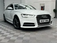 Used Audi A6 S-Line 190 HP (139 kW) 2017 White Estate