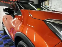 Used Renault Captur Dynamique 90 HP (66 kW) 2016 Orange/black SUV