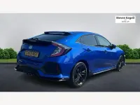 Used Honda Civic Sport 2019 Blue Hatchback