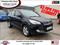 Used Ford Kuga Zetec 2014 Black SUV