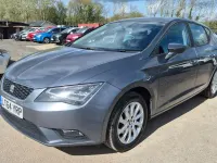 Used Seat Leon SE 105 HP (77 kW) 2014 Grey Hatchback