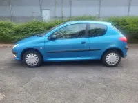 Used Peugeot 206 68 HP (50 kW) 2002 Blue Hatchback