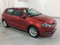 Used VW Polo SE 90 HP (66 kW) 2015 Red Hatchback