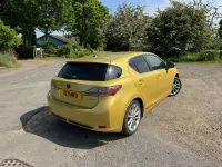 Used Lexus CT200h 2011 Yellow Hatchback