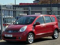 Used Nissan Note Acenta 87 HP (63 kW) 2007 Red Hatchback