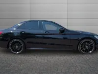Used Mercedes C220 AMG line 191 HP (140 kW) 2021 Obsidian black Sedan