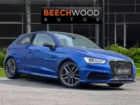 Used Audi S3 Sportback Design 300 HP (220 kW) 2014 Blue Hatchback