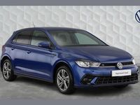 Used VW Polo R-line 95 HP (69 kW) 2023 Blue Hatchback