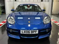Used Porsche Cayman 295 HP (216 kW) 2006 Blue Coupe