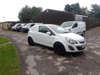 Used Vauxhall Corsa Sportive 95 HP (69 kW) 2014 White Van