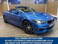 Used BMW 430 Cabriolet M Sport 252 HP (185 kW) 2019 Blue Cabriolet