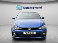 Used VW Polo R-line 110 HP (80 kW) 2021 Blue Hatchback