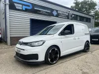 Used VW Caddy Pro 102 HP (75 kW) 2021 White MPV