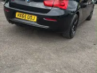 Used BMW 120 Sport Line 2015 Black Hatchback