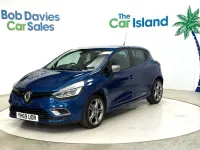 Used Renault Clio GT-Line 90 HP (66 kW) 2019 Blue Hatchback