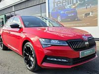 Used Skoda Superb SportlinePlus 190 HP (139 kW) 2023 Red Hatchback