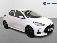 Used Toyota Yaris Hybrid Design 2022 White Hatchback
