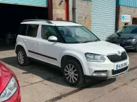 Used Skoda Yeti SE 104 HP (76 kW) 2015 White SUV