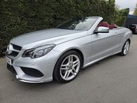 Begagnad Mercedes E220 AMG line 2016 Silver Cab