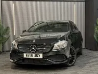 Used Mercedes A180 AMG line 2018 Black Hatchback