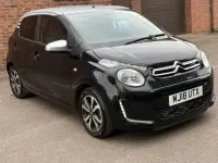 Begagnad Citroën C1 Flair 82 HK (60 kW) 2018 Svart Halvkombi