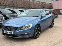 Usado Volvo V60 150 HP (110 kW) 2014 Azul Carrinha