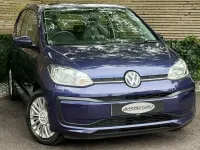 Used VW up! move up! 60 HP (44 kW) 2017 Blue Hatchback