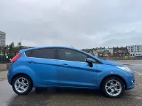 Used Ford Fiesta Zetec 2012 Blue Hatchback