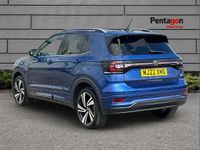Used VW T-Cross R-line 108 HP (79 kW) 2022 Blue SUV
