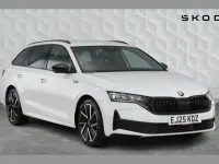 Used Skoda Octavia SportLine 147 HP (108 kW) 2025 Moon white metallic Estate