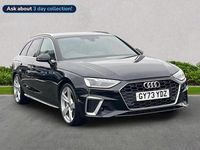 Used Audi A4 S-Line 204 HP (150 kW) 2023 Black Estate